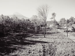 富士桜高原別荘地 分譲開始当時の様子
